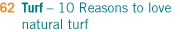Turf - 10 Reasons to love natural turf