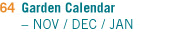Garden Calendar