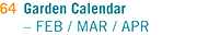 Garden Calendar