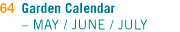 Garden Calendar